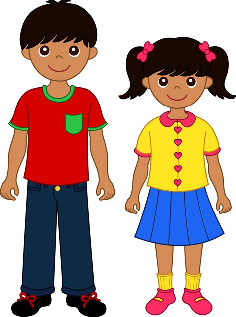 Children Cartoon Clipart .
